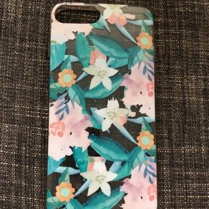 iPhone 8 Plus case with flowers